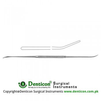 Robb Vascular Dissector Fig. 4 Stainless Steel, 24 cm - 9 1/2" Blade Size 1 - Blade 2 Diameter 2 mm - 1.0 mm Ø